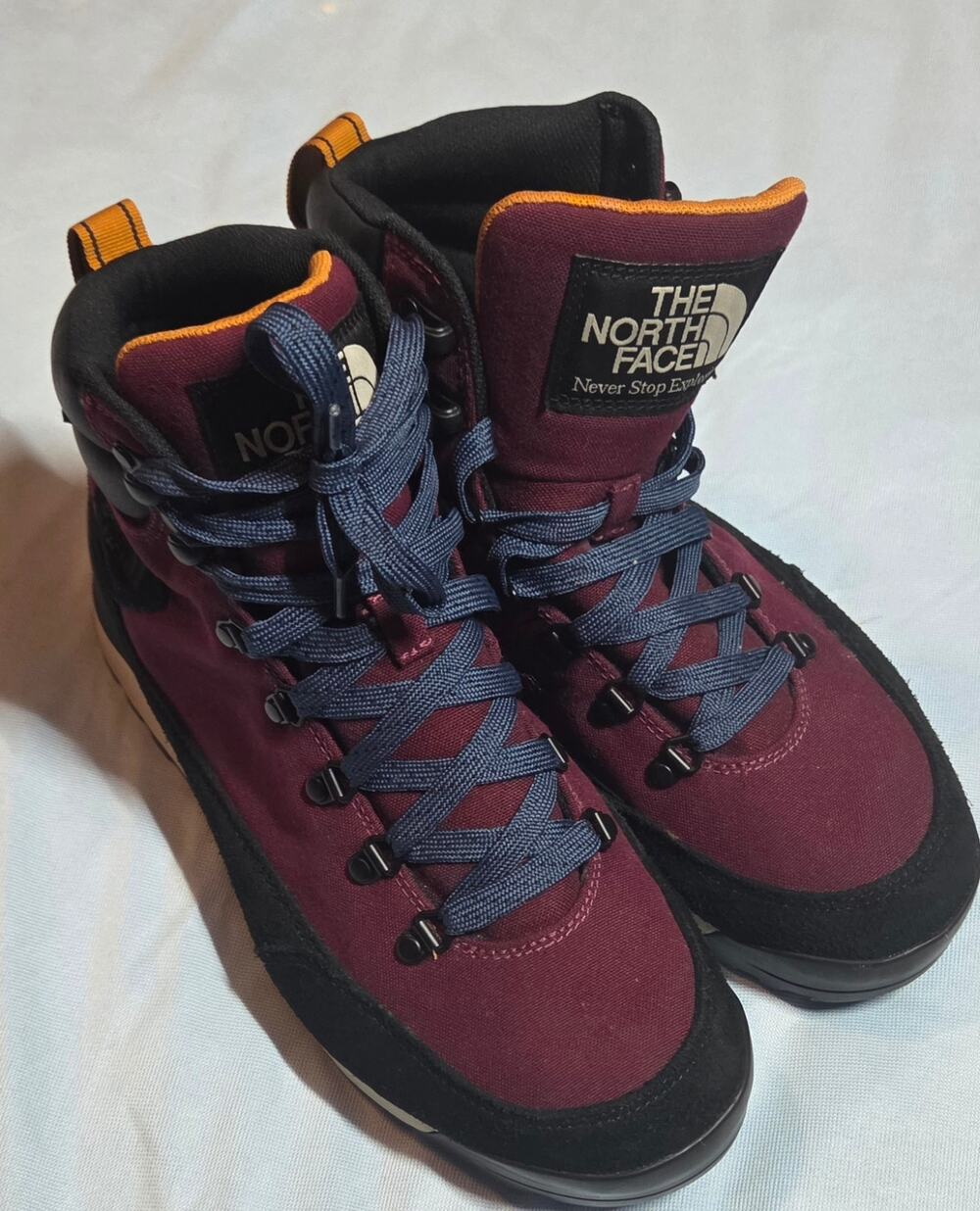 The North Face Men's Back-To-Berkeley IV Textile WP Boots Boysenberry  9 NWOB